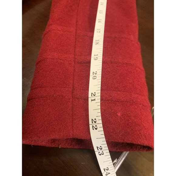 St. John's Bay Lana Wool Cashmere Double Breasted Pea Coat Size S - Picture 7 of 8